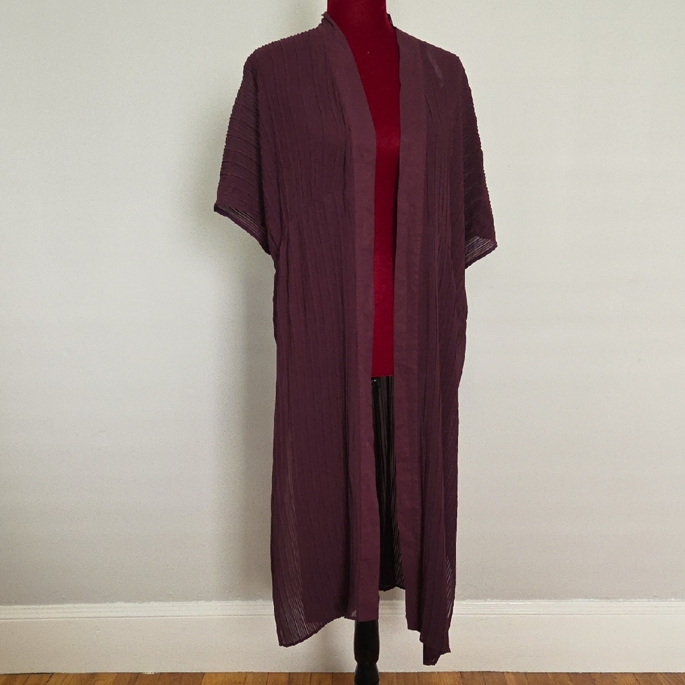 DR2 Purple Kimono Cover Up